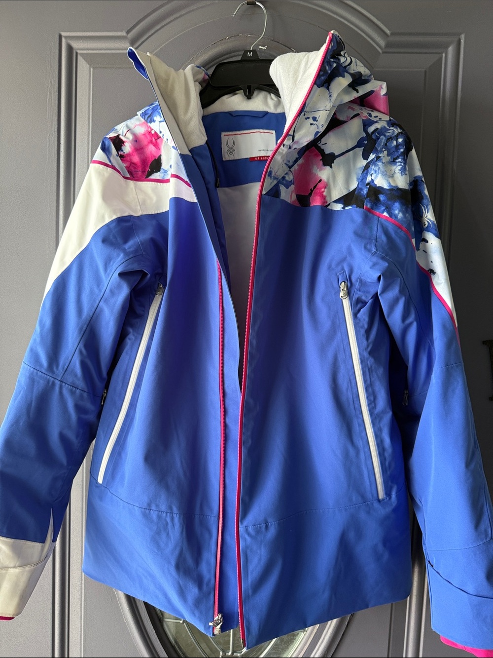 Women's Spyder Printed Hooded Ski Jacket